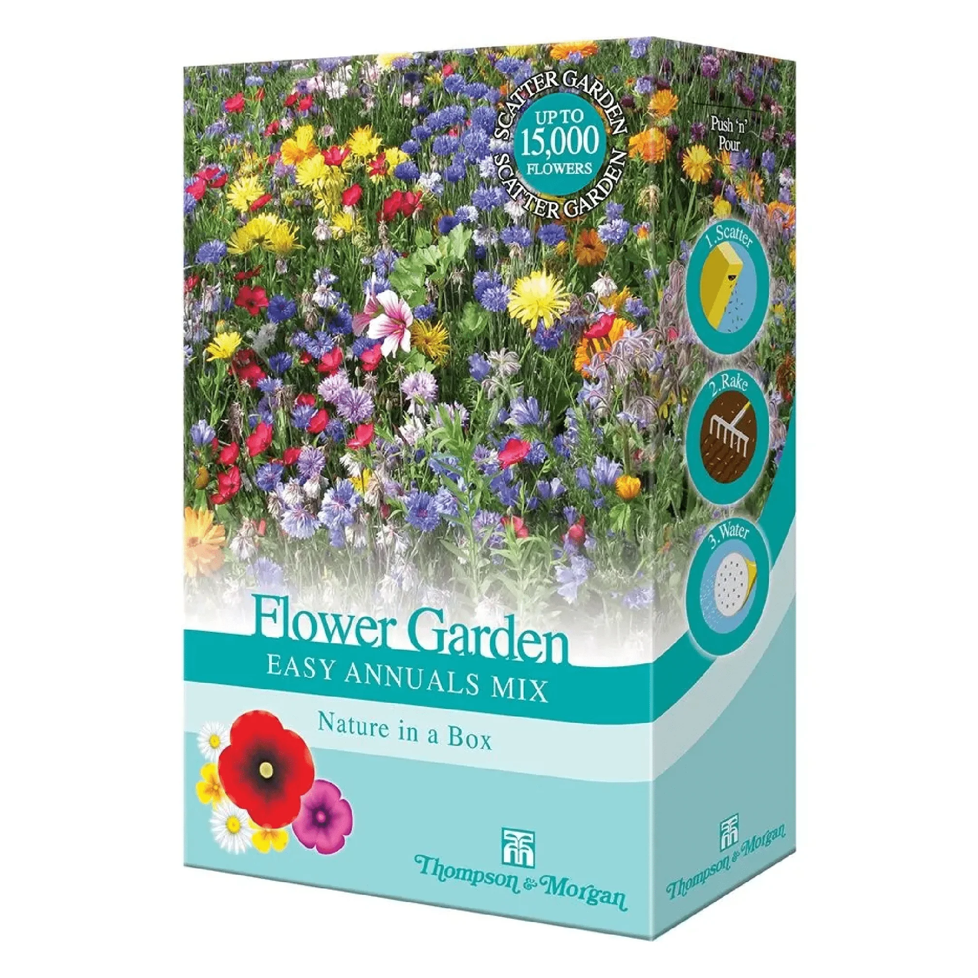 Thompson & Morgan Flower Garden Easy Annuals Mix 200g
