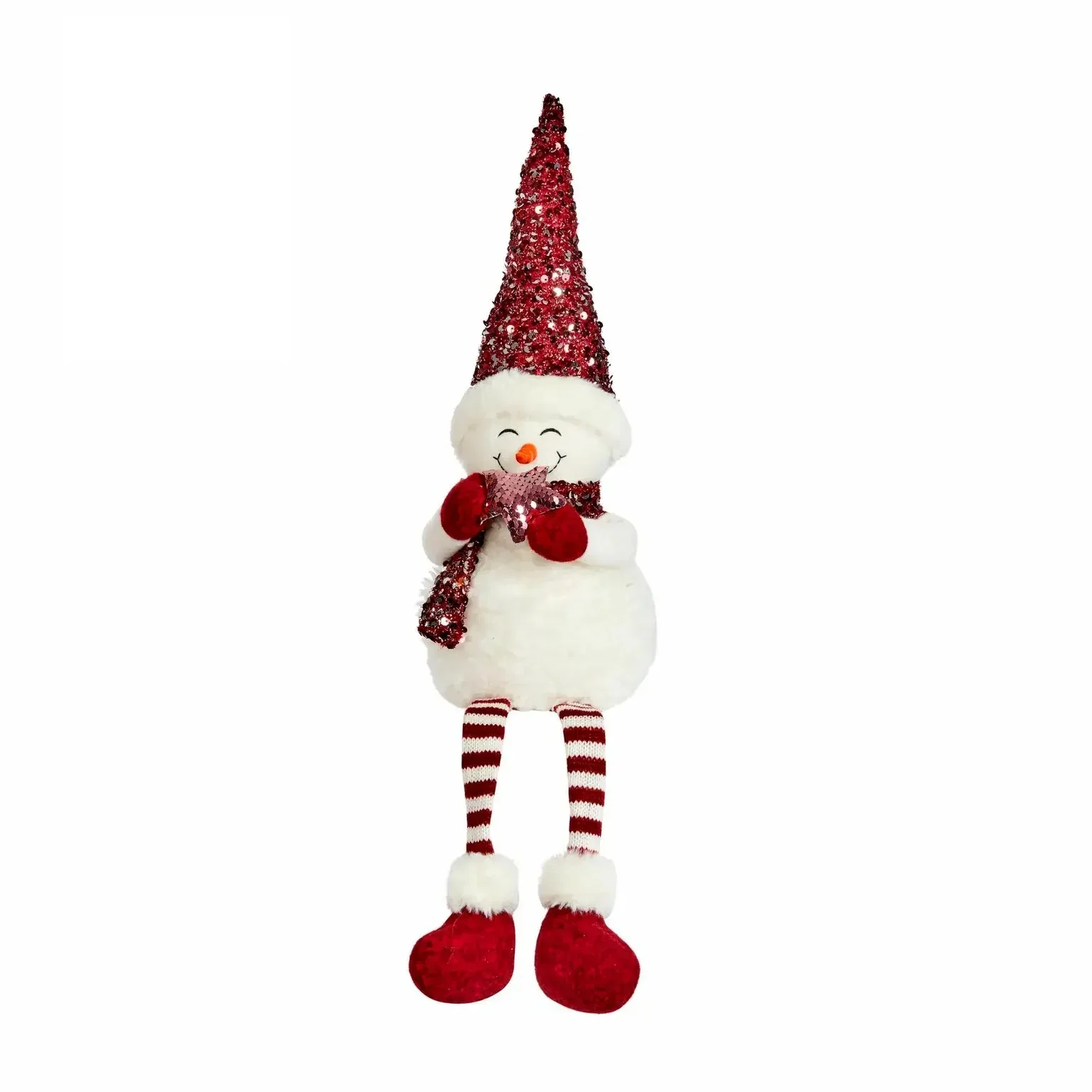 Three Kings Sitting Plush Snowgirl - Image 2