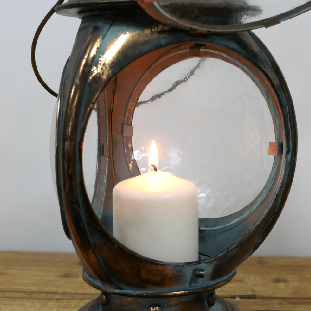 Three Window Lantern with Handle 38cm - Image 3