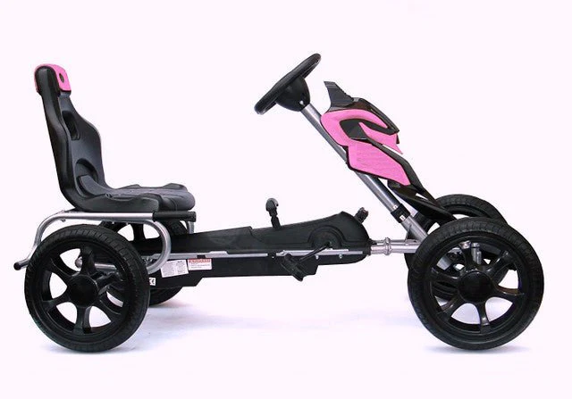 Thunder Eva Rubber Go Kart - Pink - Image 2