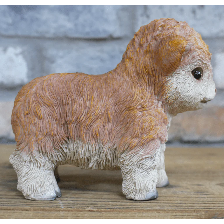 Tiny Baby Cow Ornament 12cm - Image 4