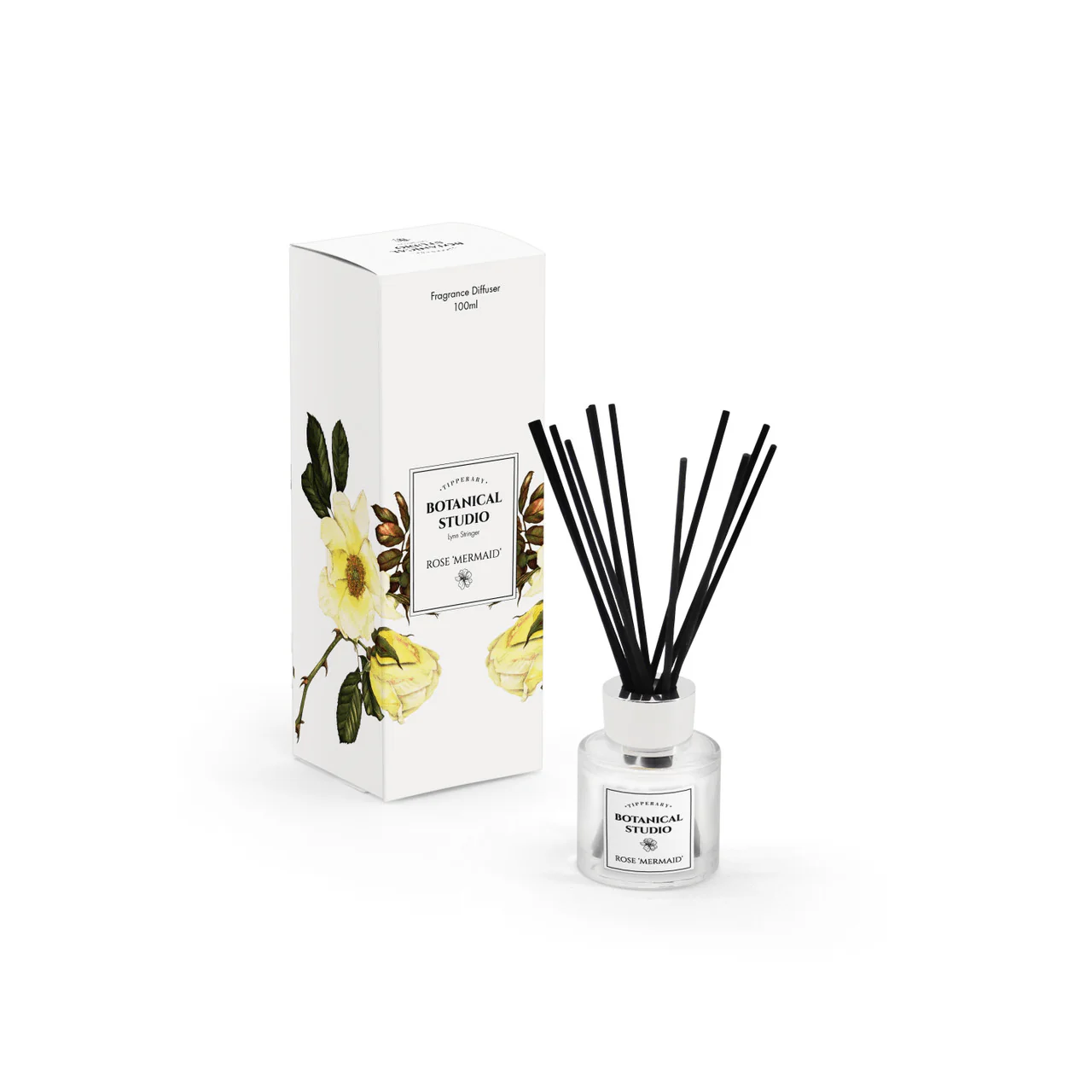 TIPPERARY CRYSTAL Botanical Studio Diffuser - Mermaid Rose