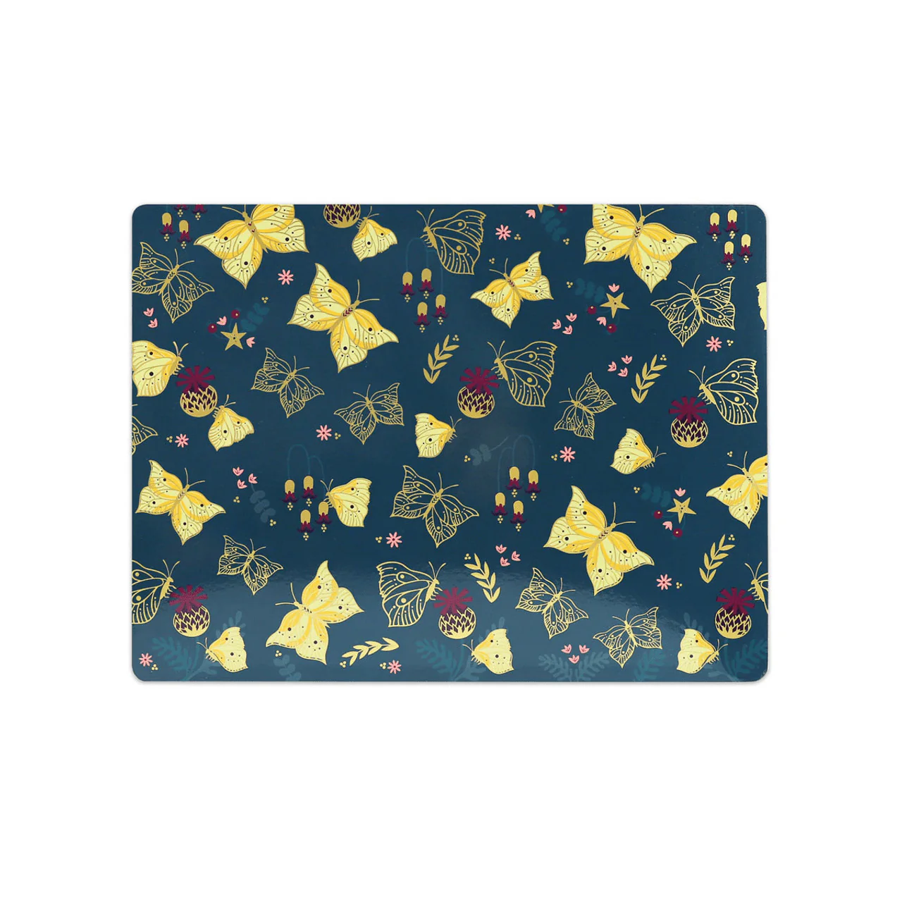 TIPPERARY CRYSTAL Butterfly Set of 6 Placemats
