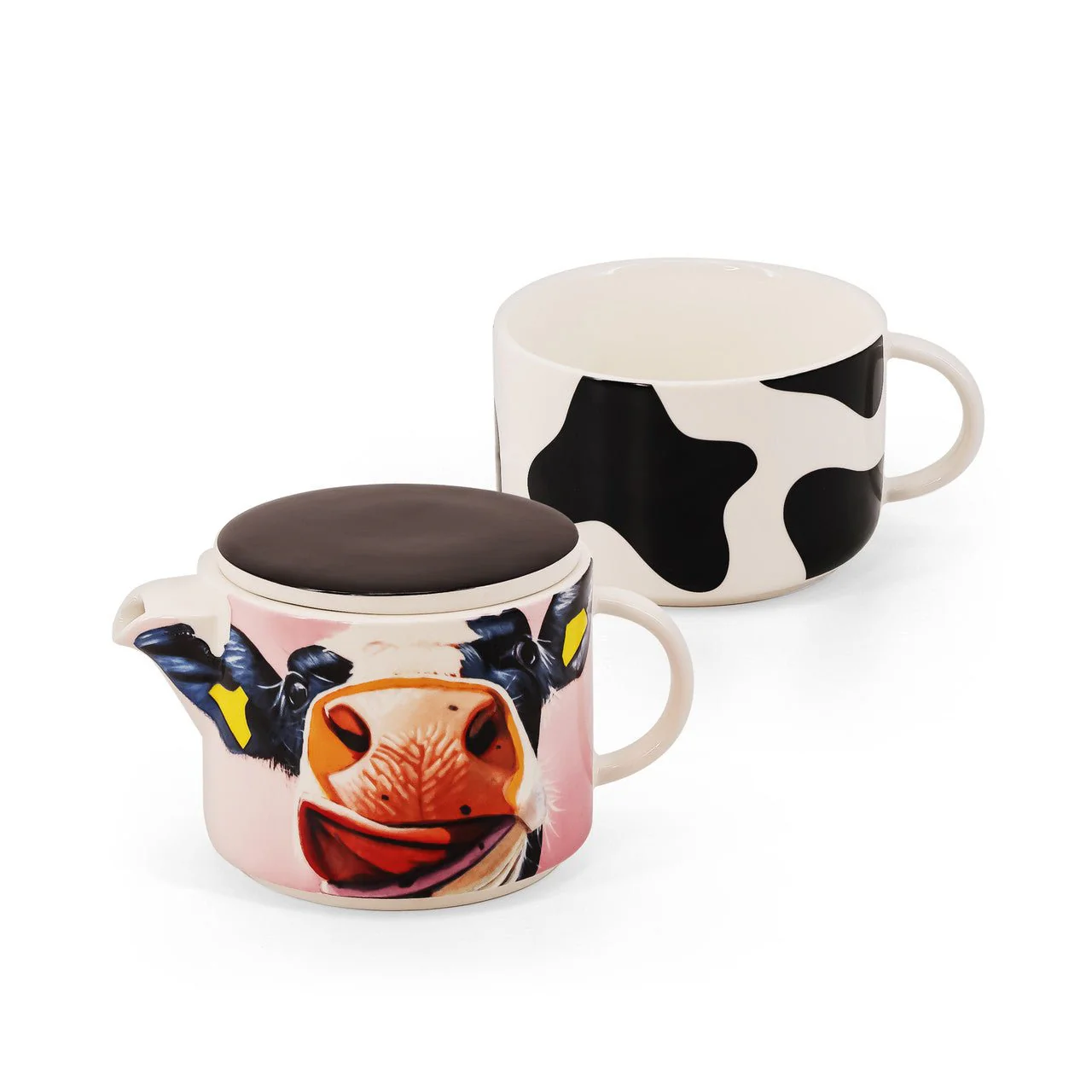 TIPPERARY CRYSTAL Eoin O'Connor Cow Tea for One - Image 2