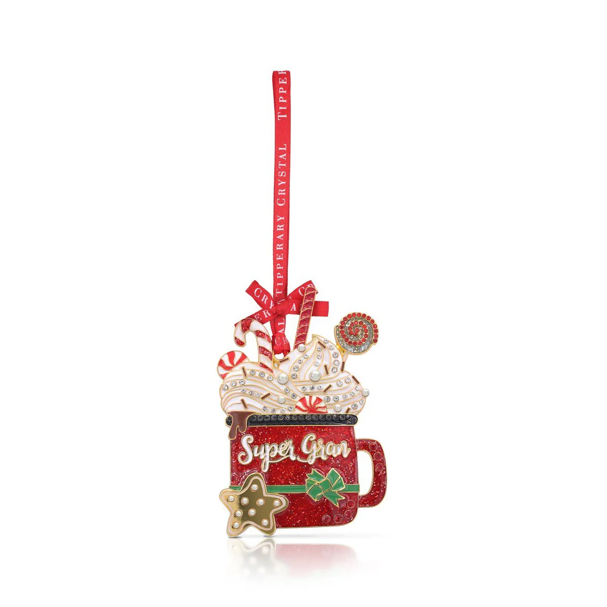TIPPERARY CRYSTAL Loved One’s Christmas Decoration Super Gran