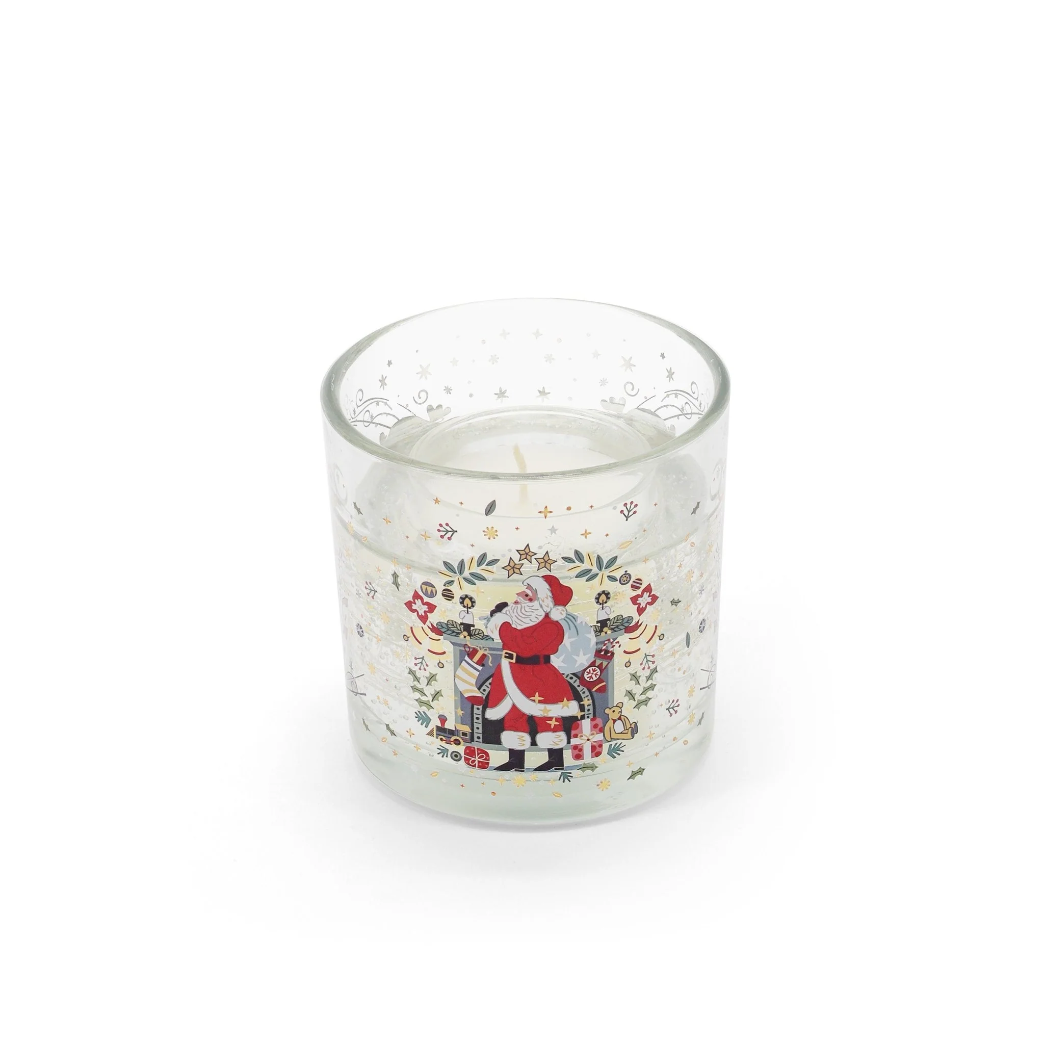 TIPPERARY CRYSTAL Santa LED Light Up Candle