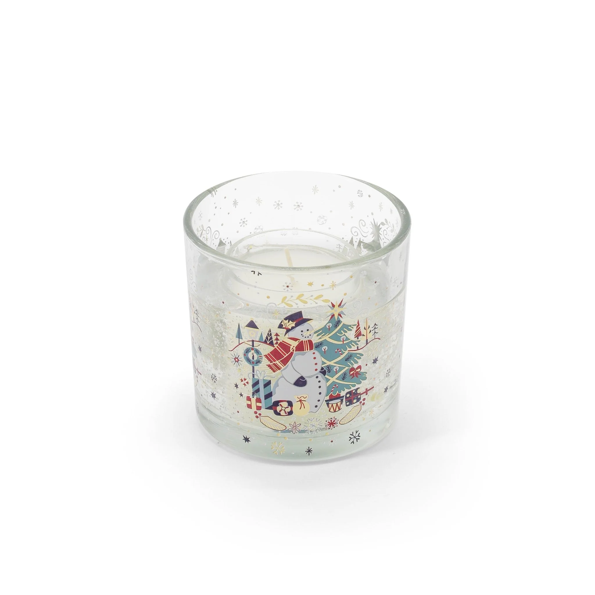 TIPPERARY CRYSTAL Snowman LED Light Up Candle