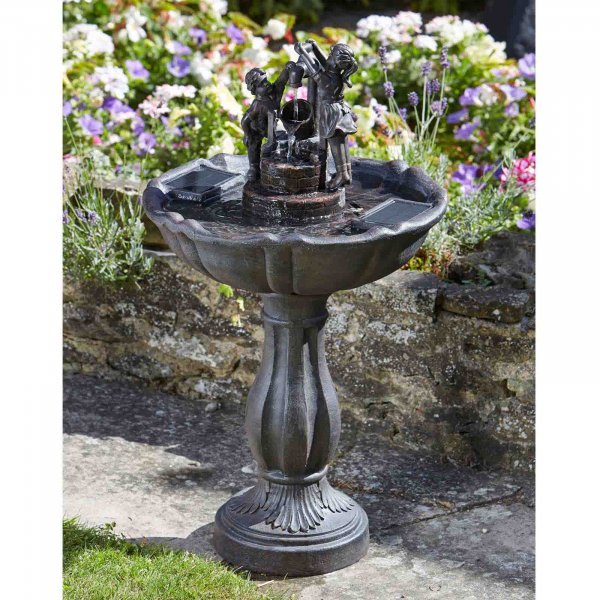 Tipping Pail Water Fountain