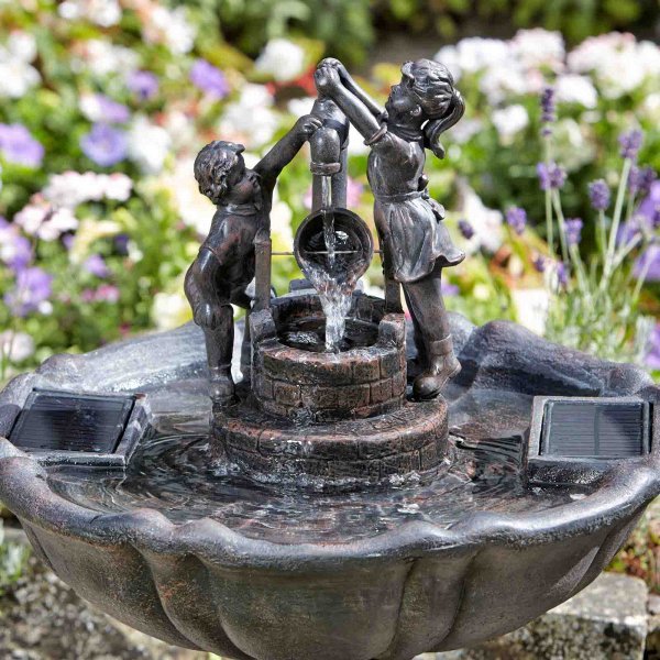 Tipping Pail Water Fountain - Image 2