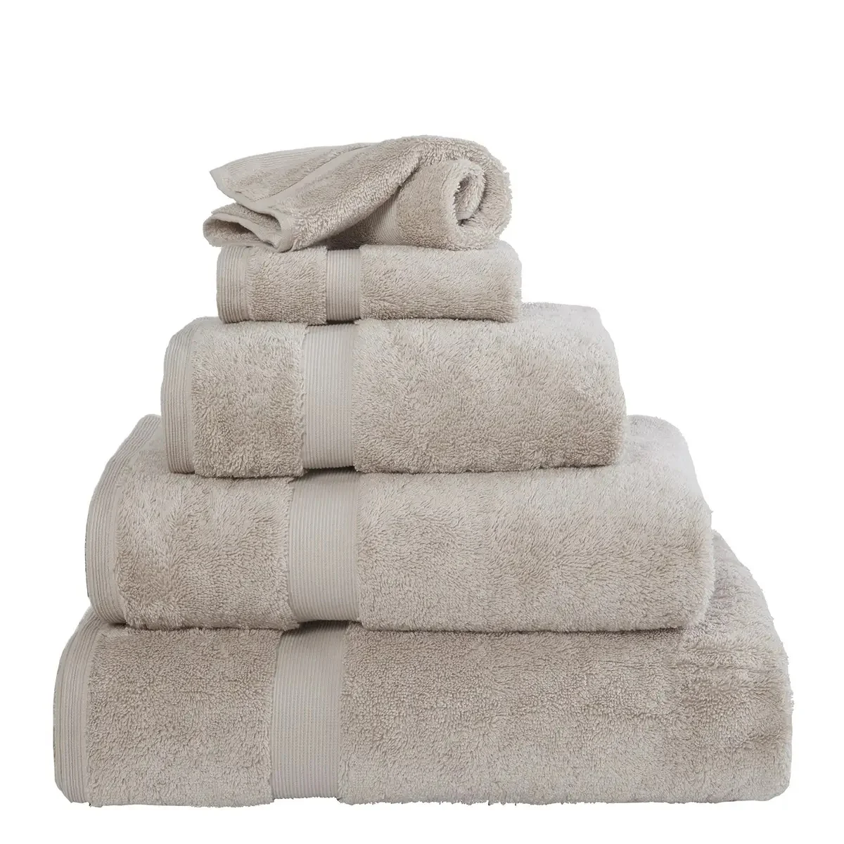 TLC 5 Star Hotel Concept 750GSM Face Cloth - Natural (Beige) - Image 2