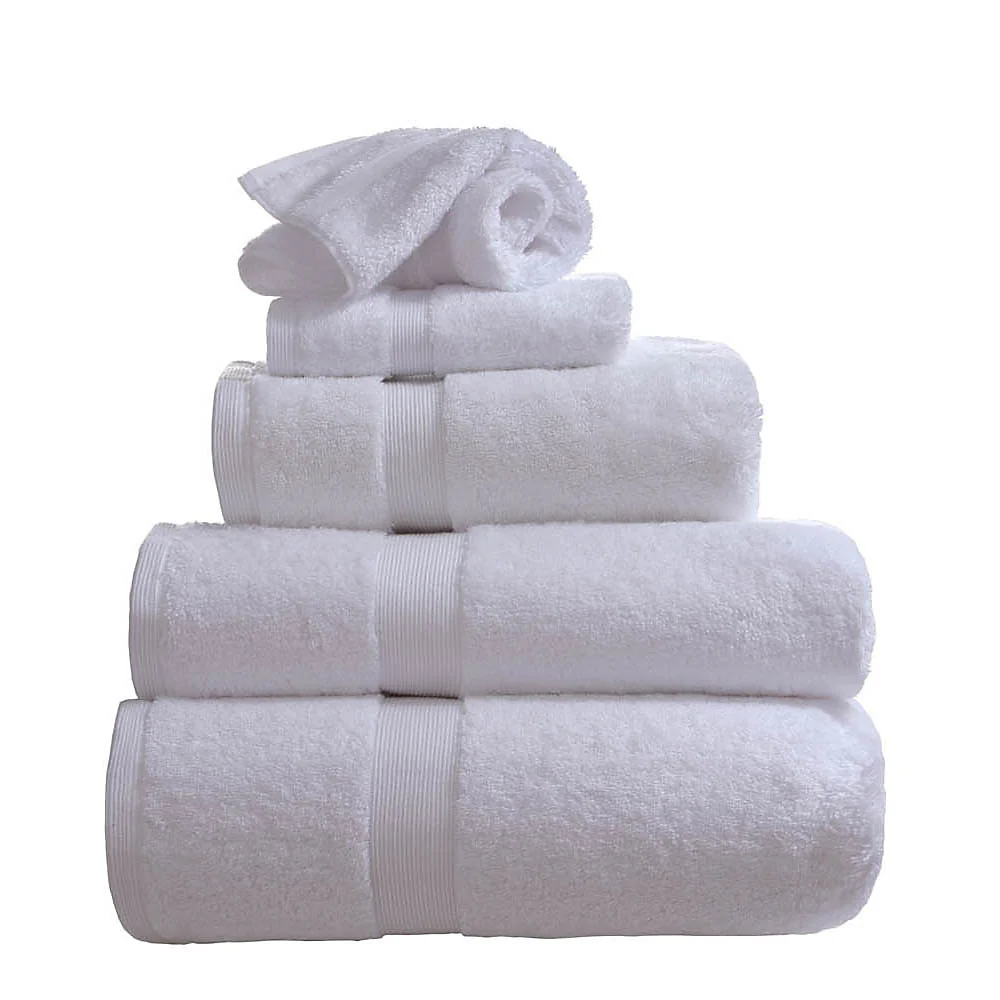 TLC 5 Star Hotel Concept 750GSM Face Cloth White - Image 2