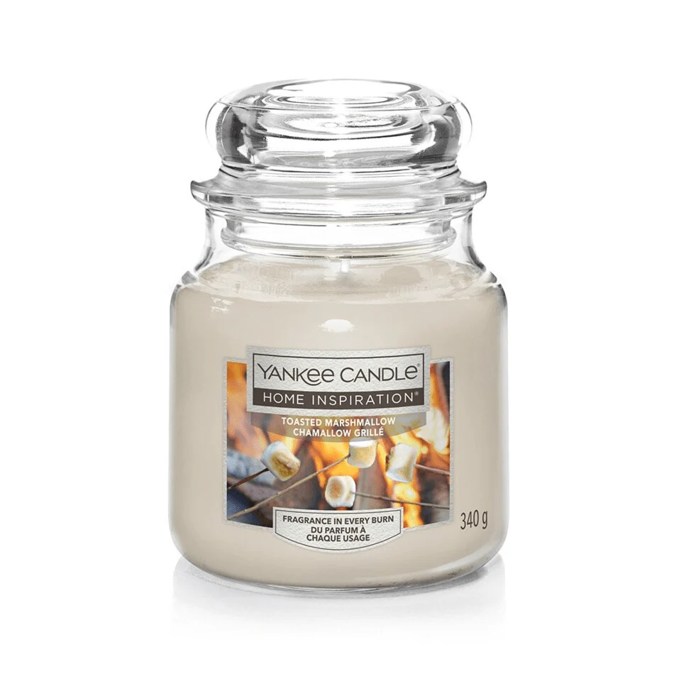 Toasted Marshmallow Home Inspiration Medium Yankee Candle 340g