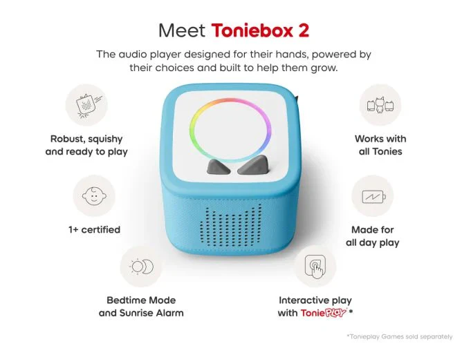 Toniebox 2 Starter Set - Sky Blue - Image 2