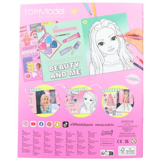 Topmodel Colouring Book Beauty Fun - Image 4