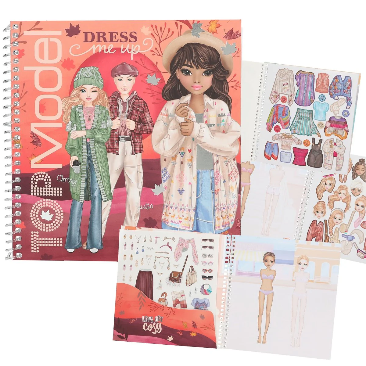 TOPModel Dress Me Up Stickerbook COSY - Image 2