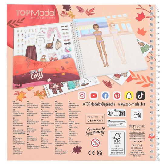 TOPModel Dress Me Up Stickerbook COSY - Image 4