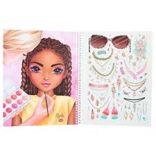 Topmodel Makeup Colouring Book - Image 2