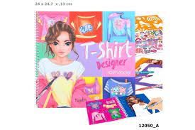 Topmodel Tshirt Designer Colouring Book