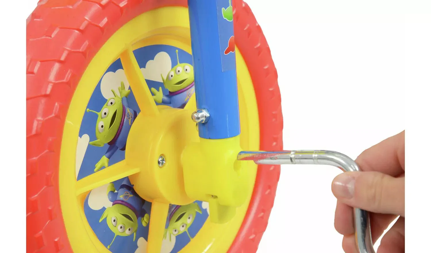 Toy Story 10" 2 in 1 Training Bike - Image 4