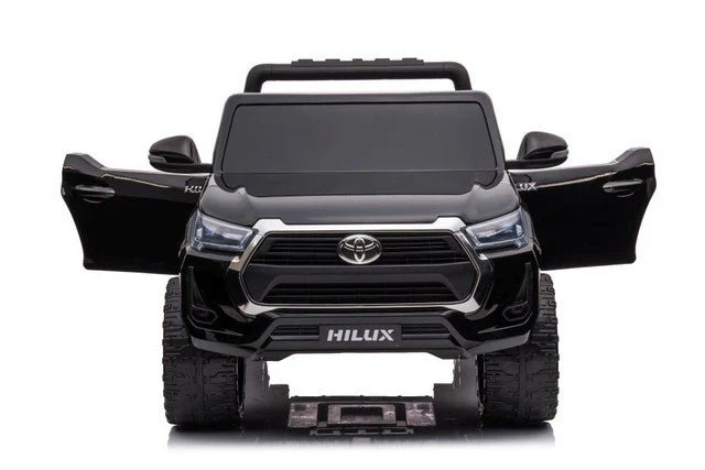 Toyota Hilux 12V Electric Ride On Jeep - Black - Image 4