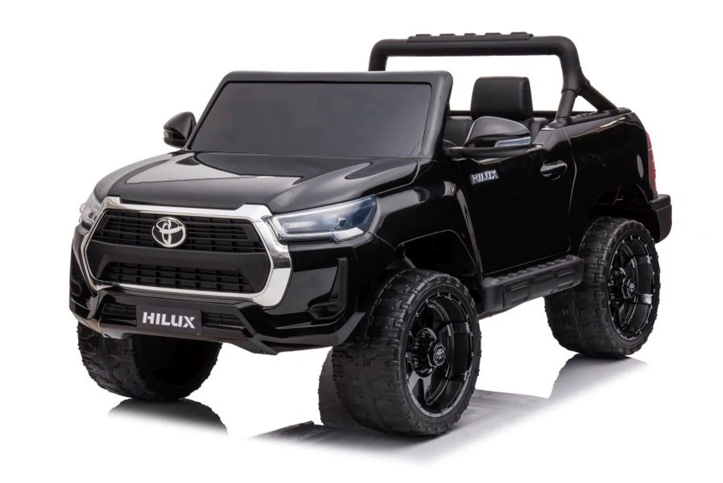 Toyota Hilux 12V Electric Ride On Jeep - Black - Image 5