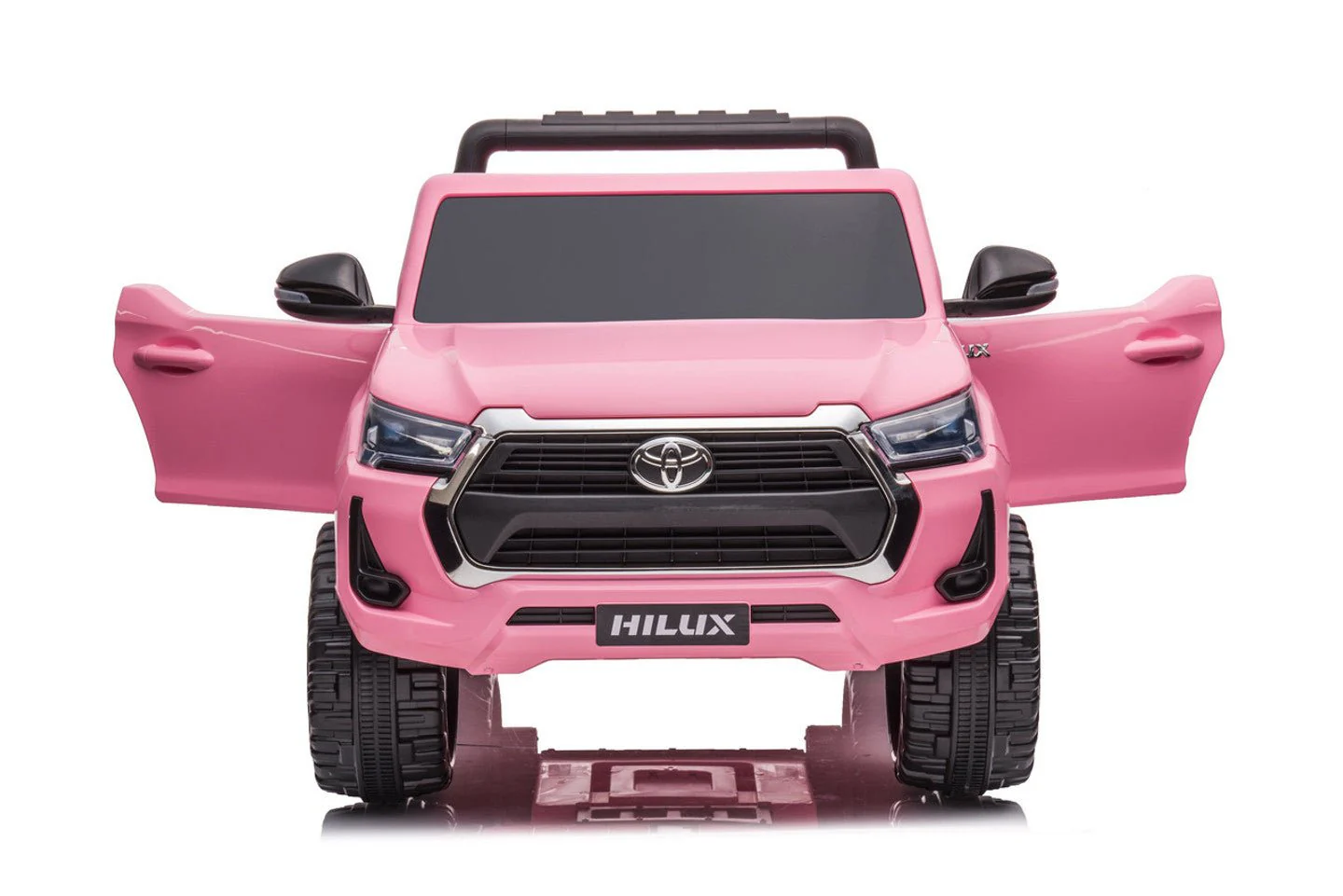 Toyota Hilux 12V Electric Ride On Jeep - Pink - Image 2