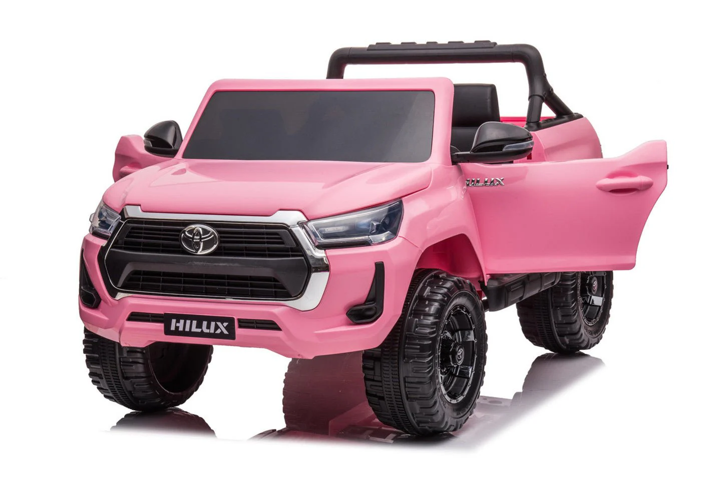 Toyota Hilux 12V Electric Ride On Jeep - Pink - Image 5
