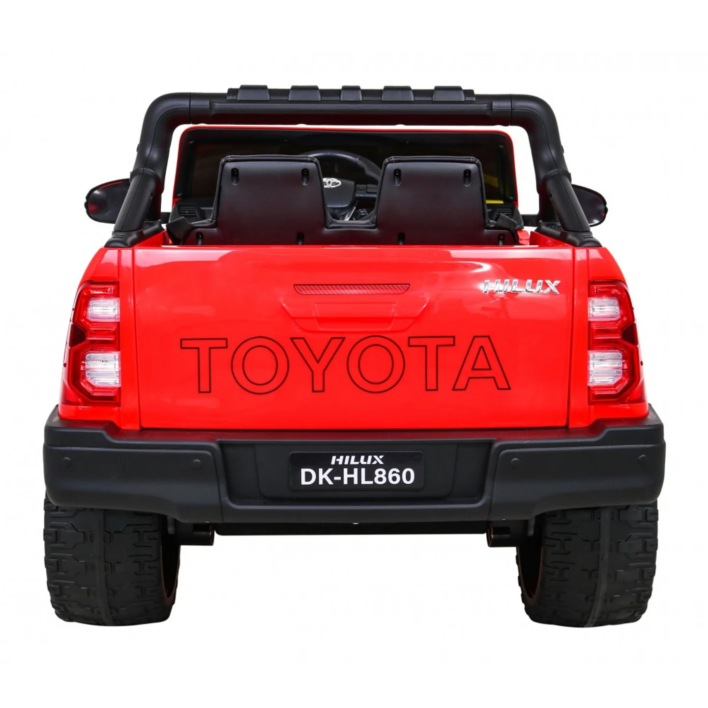 Toyota Hilux 12V Electric Ride On Jeep - Red - Image 8