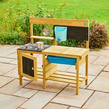 Tp Deluxe Wooden Mud Kitchen