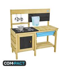 Tp Deluxe Wooden Mud Kitchen - Image 6