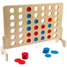 Tp Giant Wooden 4inaRow Game