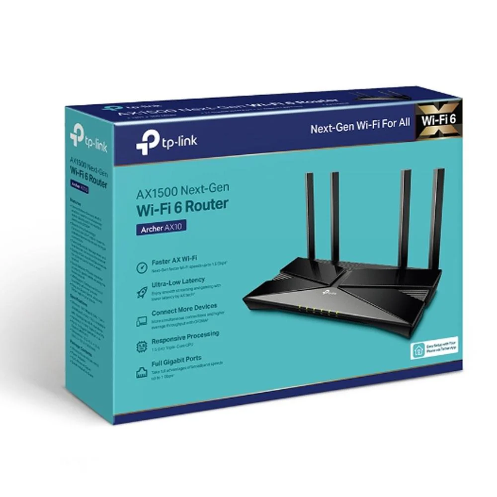 TP-Link Archer Ax10 Ax1500 Wifi 6 Router - Image 3