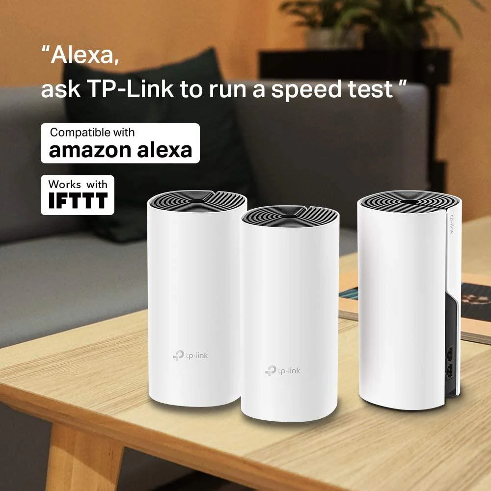 TP-Link Deco M4 AC1200 Mesh Whole Home Wifi System 3pk - Image 2