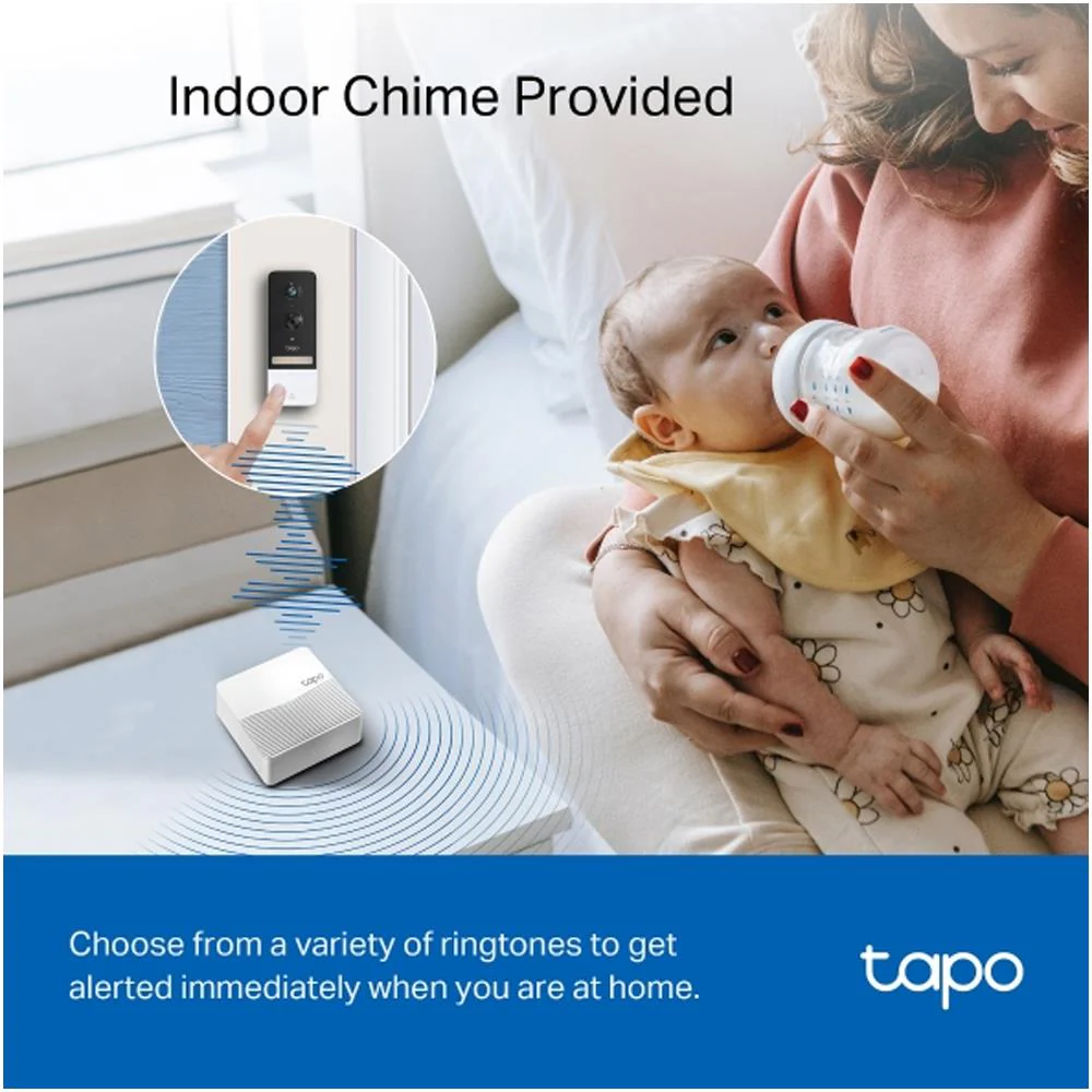 TP-Link Tapo Smart Battery Video Doorbell Camera Kit | Tapod230s1 - Image 3