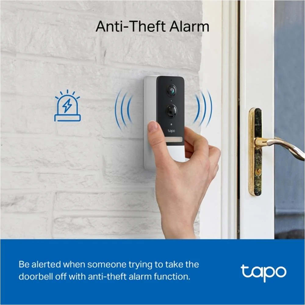 TP-Link Tapo Smart Battery Video Doorbell Camera Kit | Tapod230s1 - Image 5