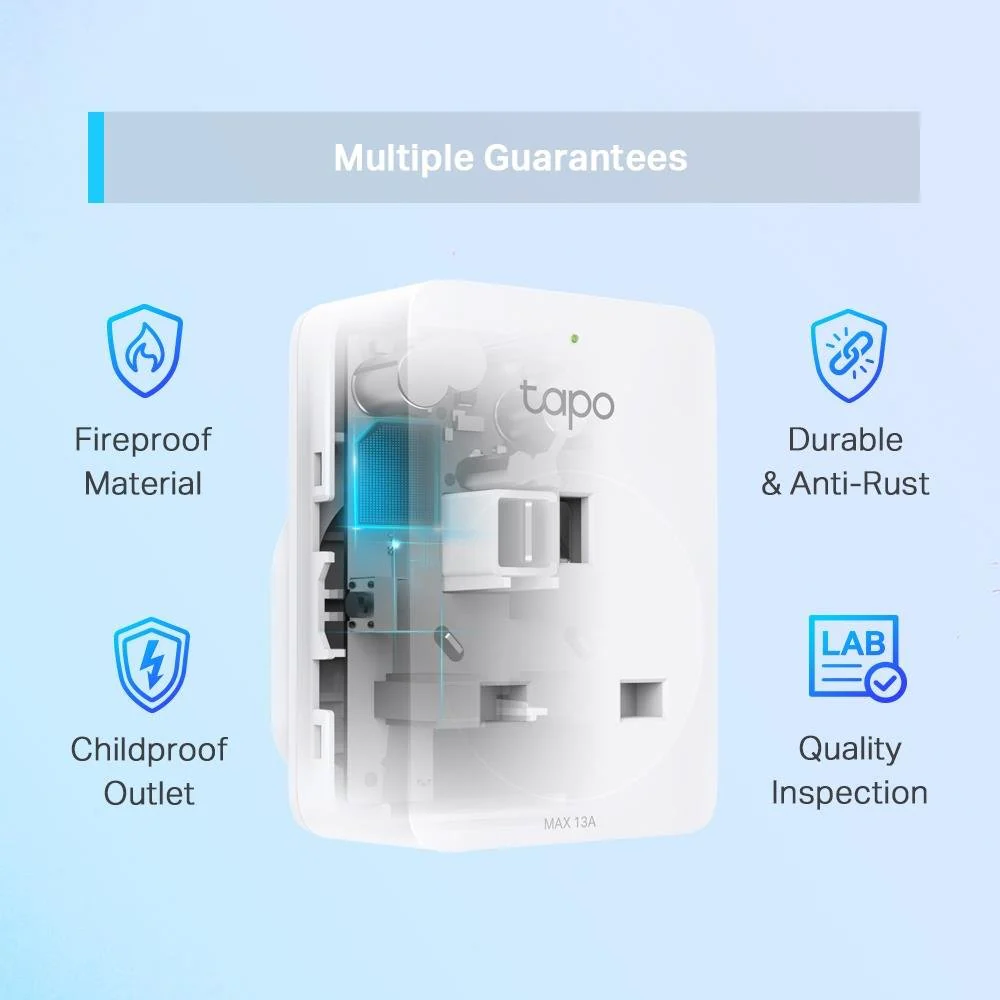 TP-Link TAPOP110 Mini Smart Wi-Fi Socket Plug With Energy Monitoring - Image 2