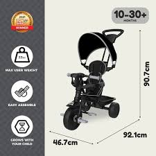 Tp Trike 4 in 1 Plus Grey Storm - Image 4