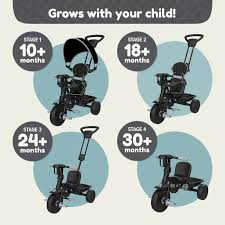 Tp Trike 4 in 1 Plus Grey Storm - Image 5