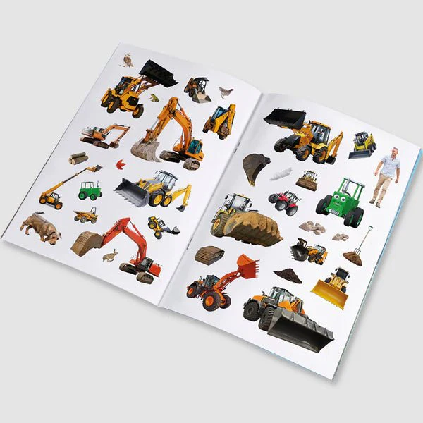 Tractor Ted Sticker Book - Diggers - Image 3