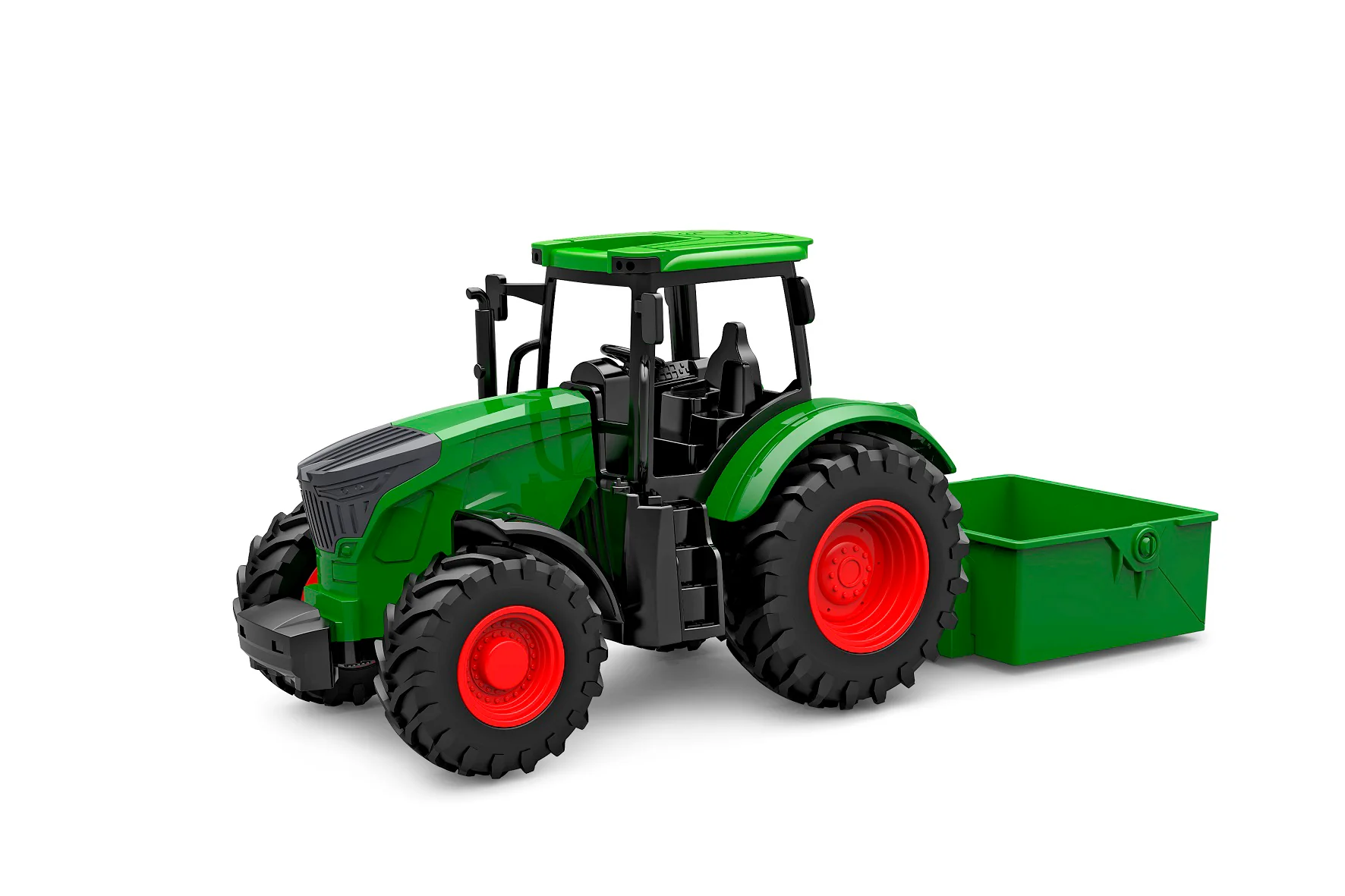 Tractor With Tipper - Green - Image 2