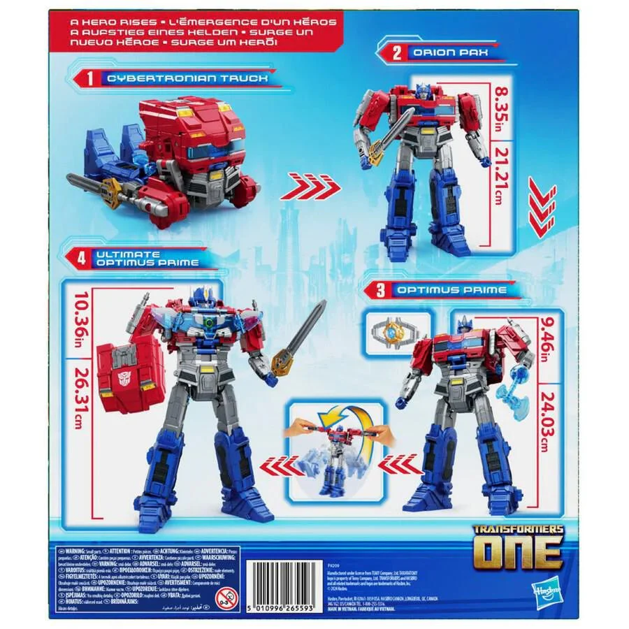 Transformers One Power Flip Optimus Prime - Image 4