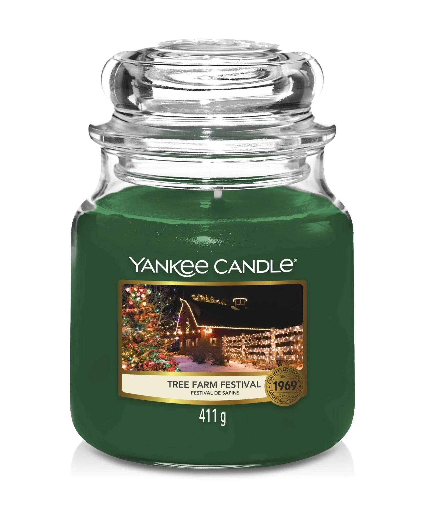Tree Farm Festival Medium Yankee Candle 411g