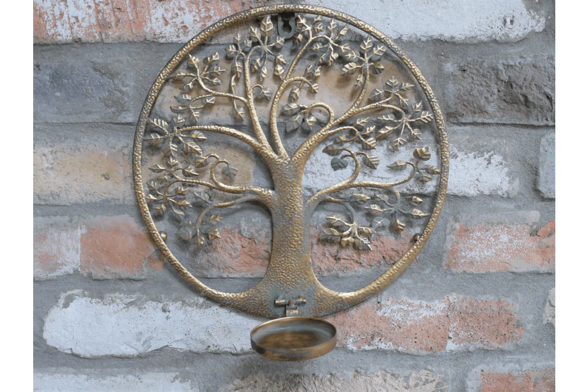 Tree of Life Wall Decoration 30cm (Candle not incl.) - Image 2