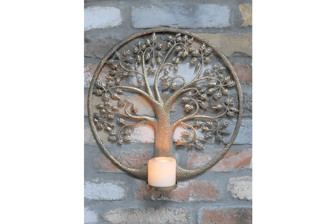 Tree of Life Wall Decoration 40cm (Candle not incl.) - Image 5