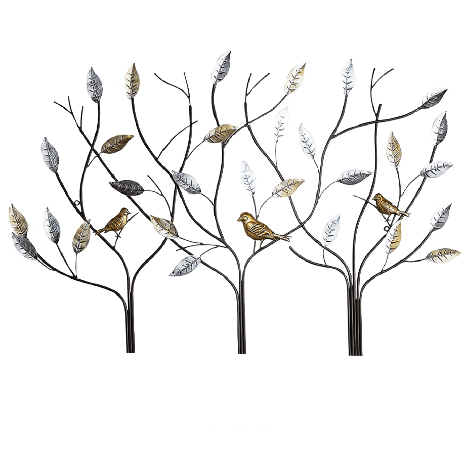 Tree with Birds Wall Art 104cm x 71cm