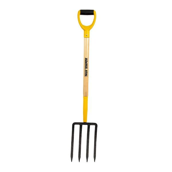 True Temper Digging Fork Wood Handle D Grip TTW-DF - Image 2