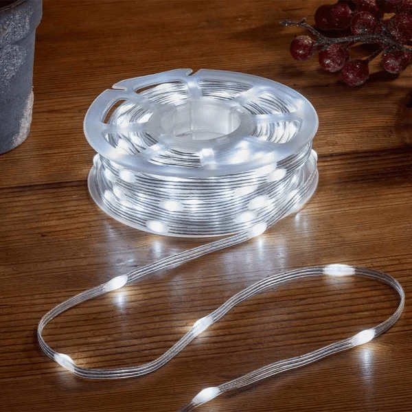 TwoTone String Lights - 1000 LEDs - Warm/Cool, Low Voltage - Image 2