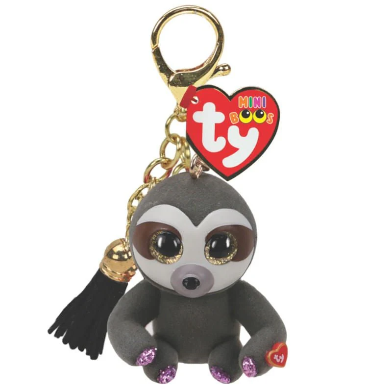 TY Dangler Sloth - Mini Boo - Key Clip