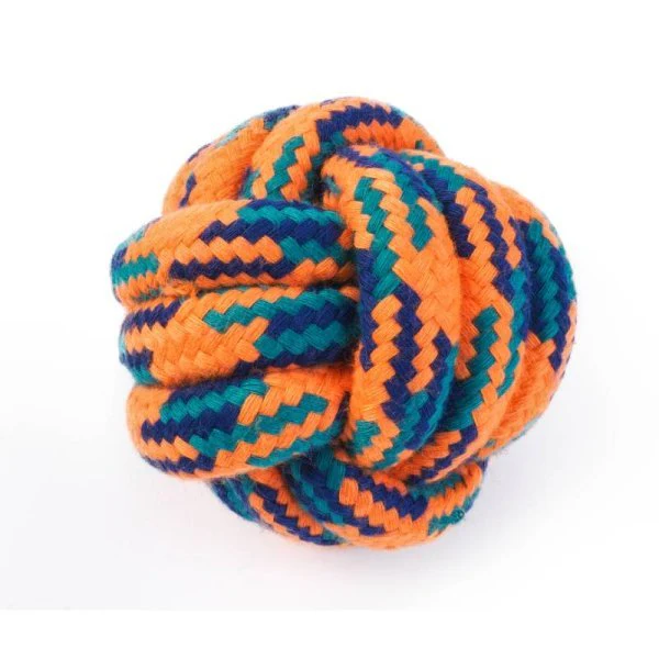 Uber-Activ Rope Ball Pet Toy 8cm