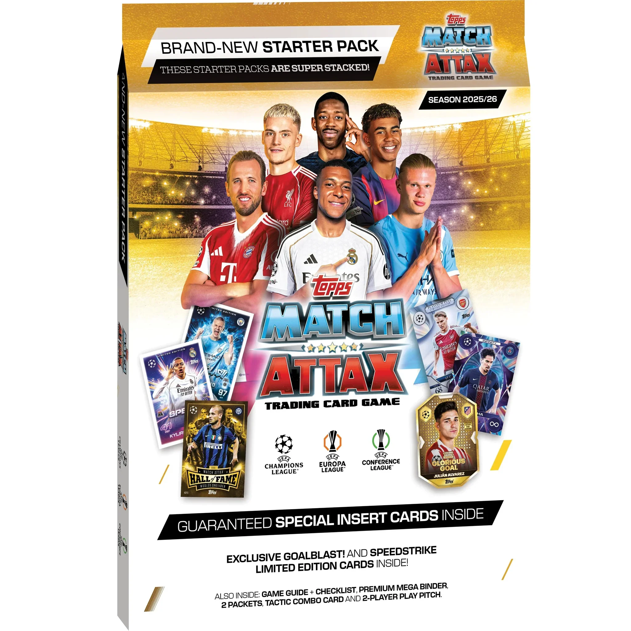 UCC Match Attax 25/26 Starter Pack: Binder + Exclusive LE Cards